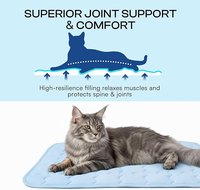 Luciphia Premium Dog Cooling Mat Non-Slip Q-MAX>0.5 Self-Cooling Pad - Image 8