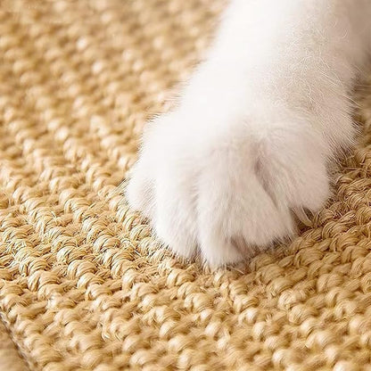 Carpet Cat Scratching Mat Sisal, 2 Packs Sisal Fabric Large 23.6" x 15.7" - Image 4