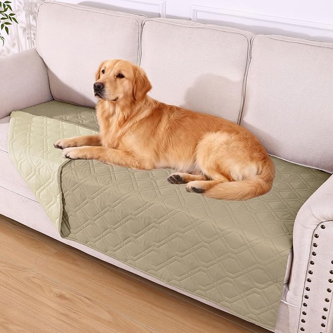 hyha Waterproof Dog Bed Blanket, Soft Pet Blankets, Waterproof Couch Cover by hyha
