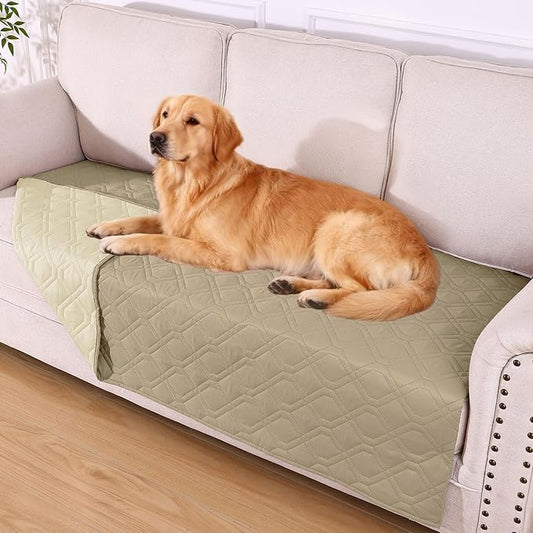 hyha Waterproof Dog Bed Blanket, Soft Pet Blankets, Waterproof Couch Cover by hyha