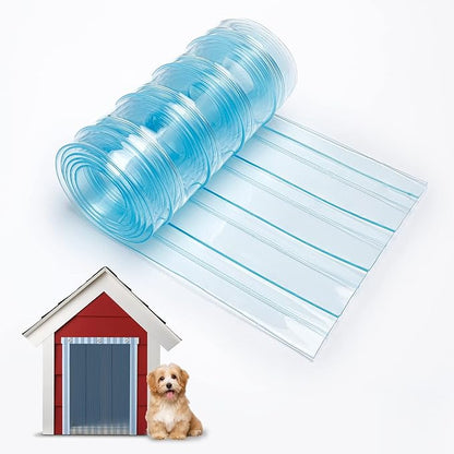 9.8in x 4.9ft Door Replacement Flaps by MEWTOGO