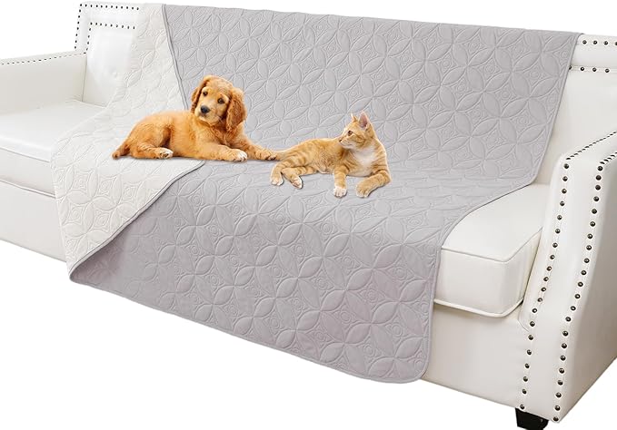 Waterproof Dog Blanket, 68x82 inches Pet Couch Covers by TuffeelHome