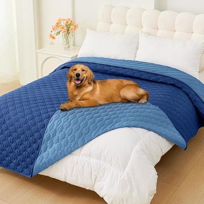 Smiry Waterproof Dog Bed Cover Blanket, Soft Reversible Pet Blanket, Washable by Smiry