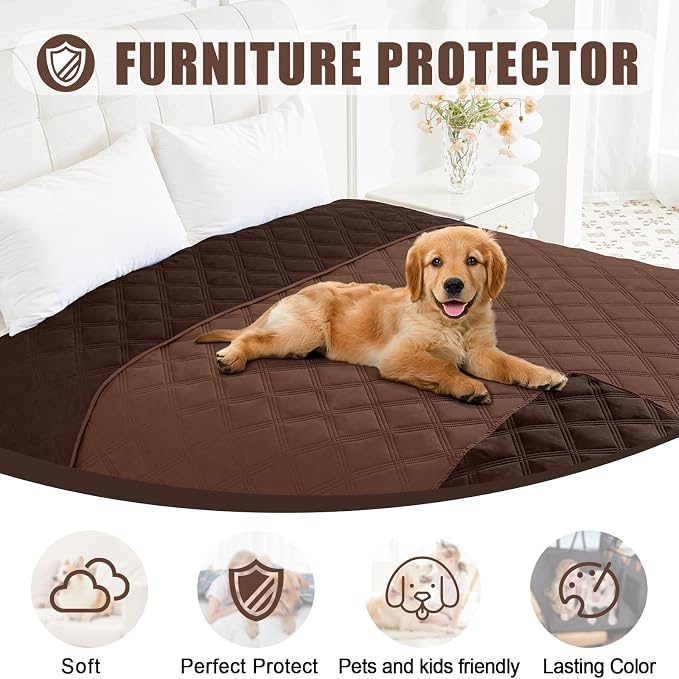 Smiry Waterproof Dog Bed Cover Blanket 30x70, Soft Reversible Pet Blanket - Image 8