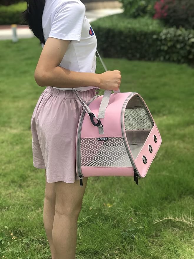Guinea Pig Carrier, Small Animal Bird Rabbit Turtle Carrier Bag, African - Image 6
