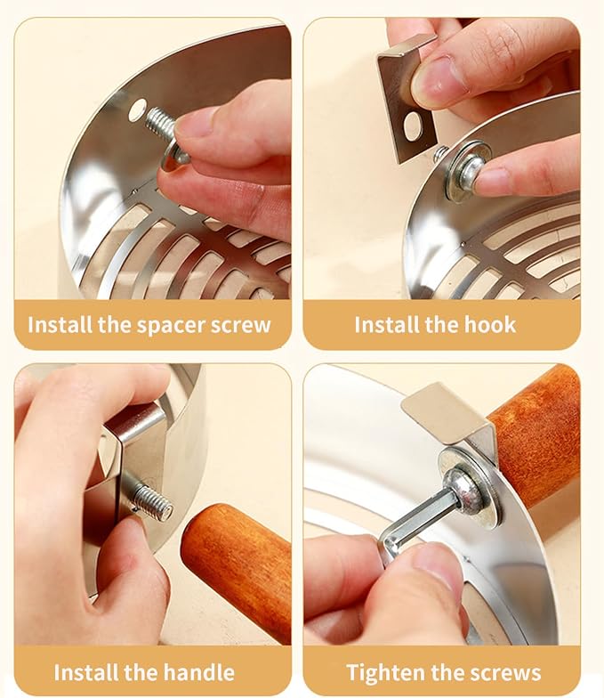Stainless Steel Metal Cat Litter Scoop - Image 4