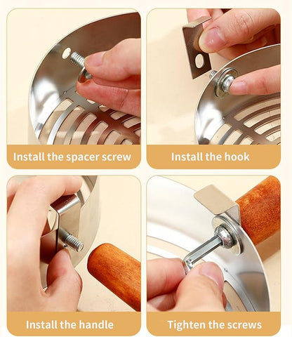 Stainless Steel Metal Cat Litter Scoop - Image 4