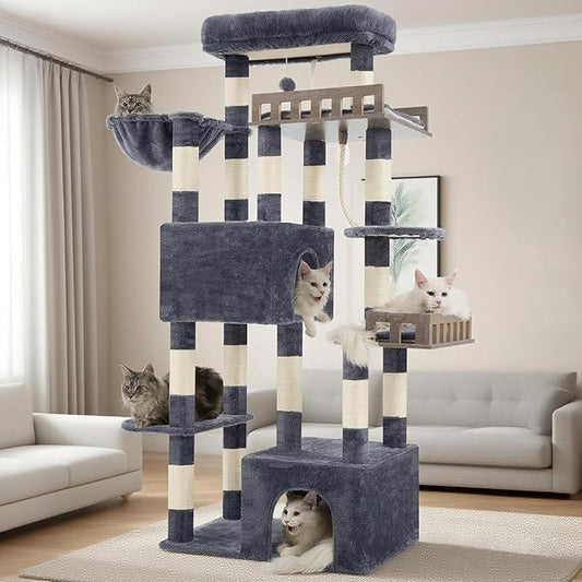 Maine Coon Cat Tree, Heavy Duty Cat Tree by Gitelnour