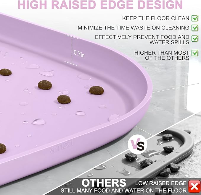 Small Silicone Pet Food Mat - Image 4