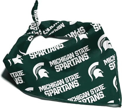 Michigan State Spartans Officially Licensed Bandana by ShopInstaPets
