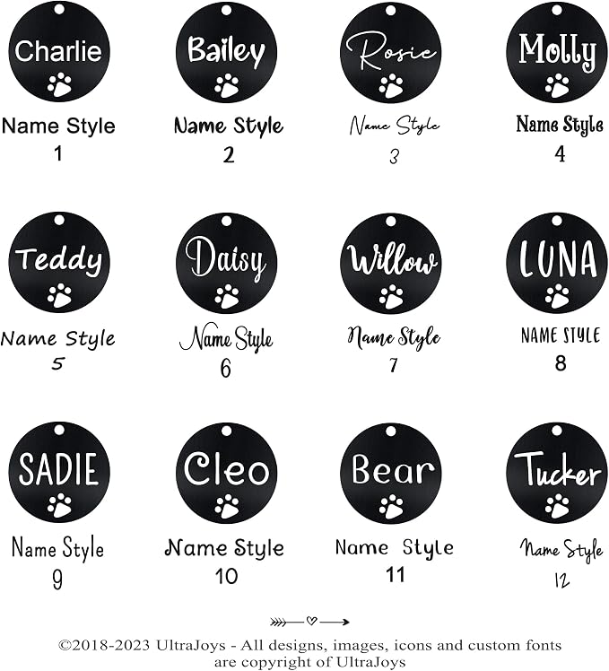 Ultra Joys Dog Tags Personalized - Image 5