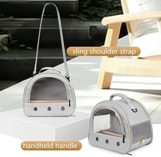halinfer Small Bird Travel Carrier - Image 4