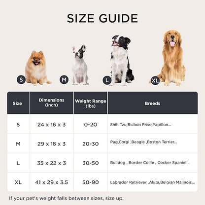 Bedsure Memory Foam Dog Bed Medium Size Dogs- Orthopedic Pet Beds - Image 6