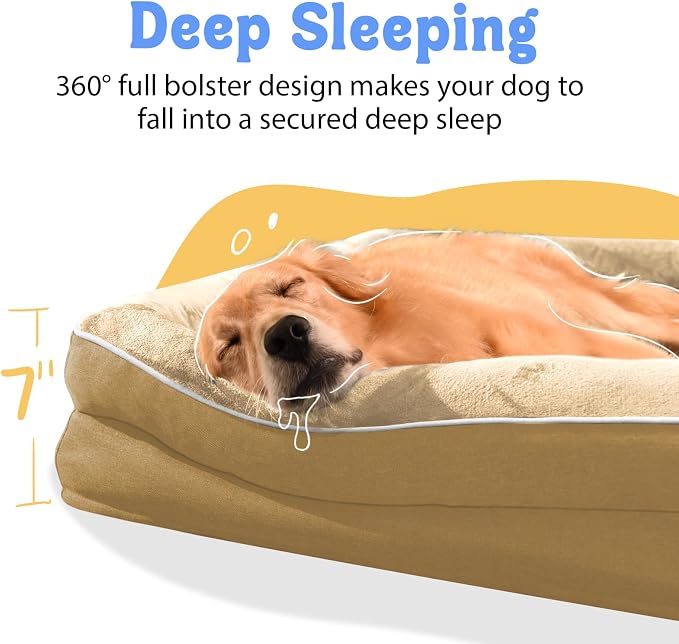 Orthopedic XL Large Dog Bed - Image 3
