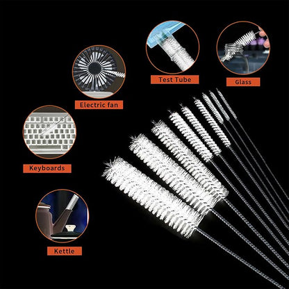 10 Pcs Flexible Drain Brush Straw Cleaner Brush Set, Pipe Cleaners Brush - Image 7