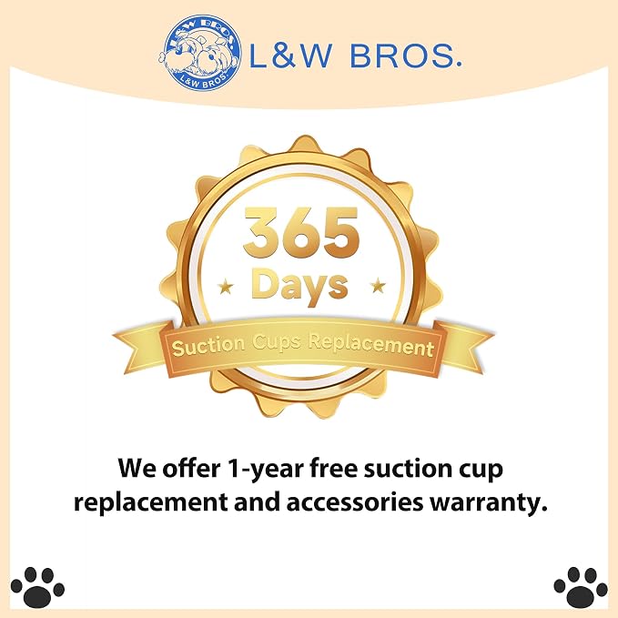 L&W BROS. Cat Window Perch Cushion Bed Cat Hammock - Image 6