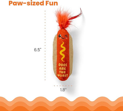 Catstages Hotdog Kicker Toy - Image 5