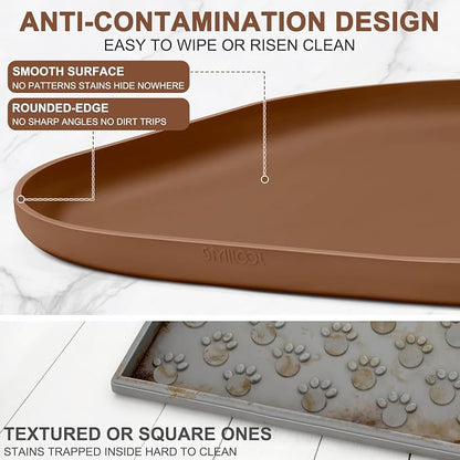 Small Silicone Pet Food Mat - Image 5
