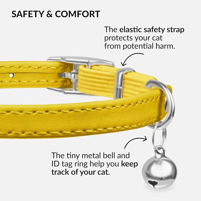CollarDirect Leather Cat Collar - Image 4