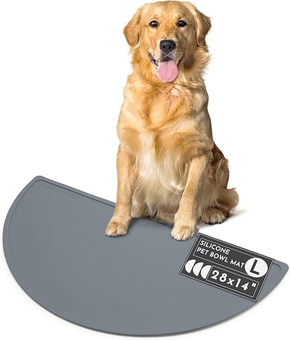 Should We Go - Waterproof Silicone Pet Food Mat - Non-Slip Spill-Proof Feeding by ShouldWeGo