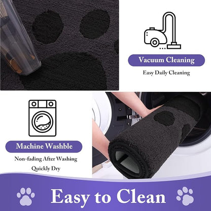 Buganda Dog Door Mat for Muddy Paws, Absorbent Dirt Trapper Non Slip Indoor - Image 6