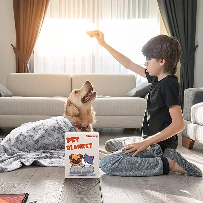 Stuffed Premium Soft Dog Blankets - Image 4