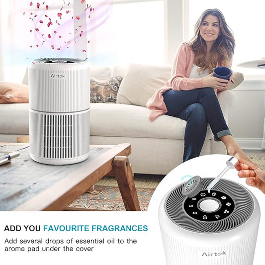 2 Pack Air Purifier for Home Bedroom - Image 2