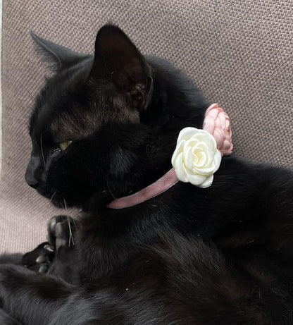 Fupo Pink Cat Collars for Girl Cats - Image 5