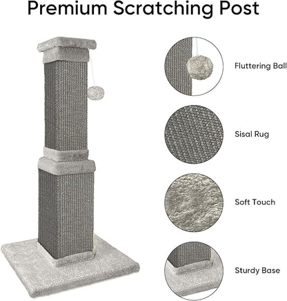 AGYM Cat Scratching Post, 32 Inch Cat Scratching Posts - Image 2