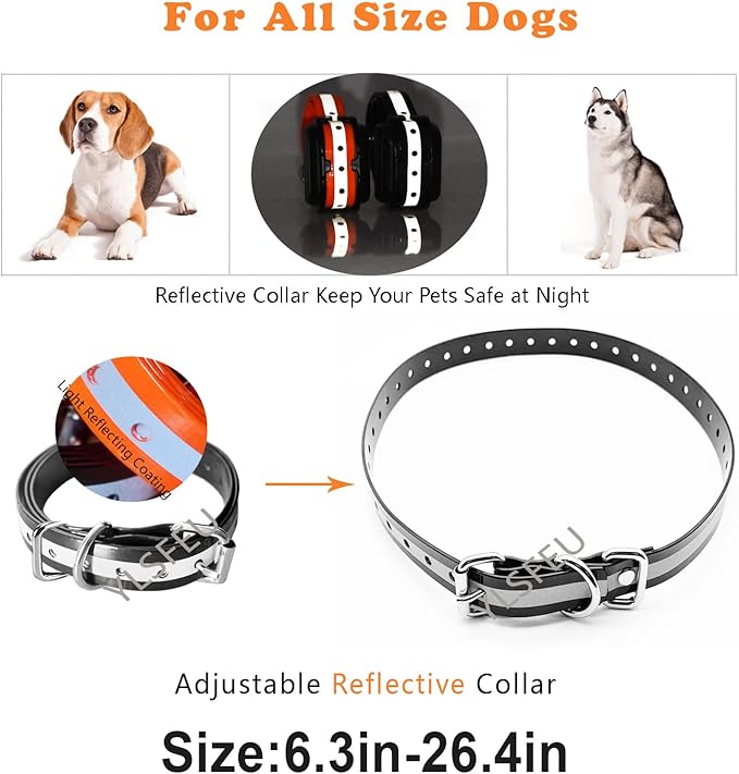 Dog Collar Strap for Most of Electronic Training Shock Collar - Image 4