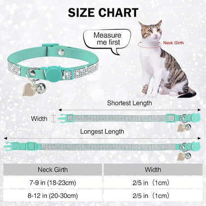 Rhinestone Cat Collar Breakaway - Image 4