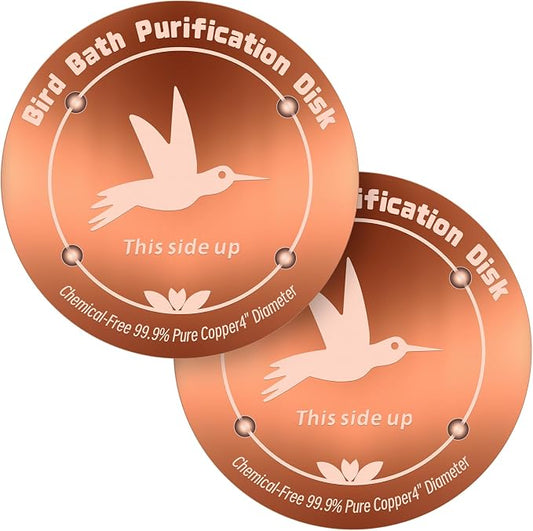 99.99% Pure Copper Bird Bath Purification Disk, 0.6mm thick, Reinforced Copper by CTTZCKJ