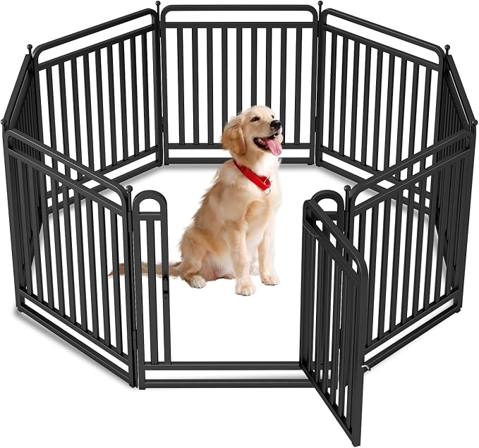 New Thickened Version Dog Playpen, 32 Inch Dog Fences by XDPET