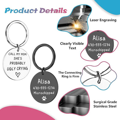 Funny Personalized Dog Tag, Customized Dog Collar - Image 6