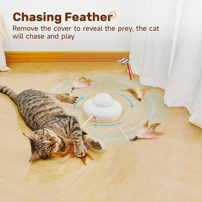 Potaroma Cat Toys Chargeable, 3in1 Hide and Seek - Image 5