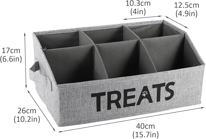 Dog Treat Container Storage Basket pet Food Storage containers Great - Image 3