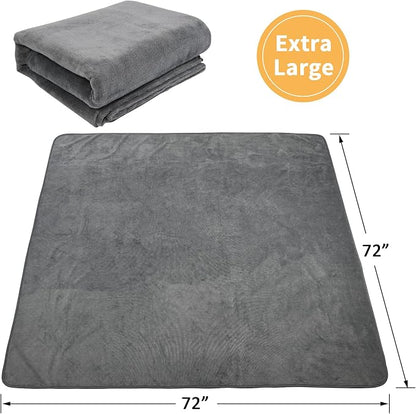 Dog Pee Pad Washable Extra Large, 72x72 Instant Absorb Training Pads, Non-Slip - Image 5