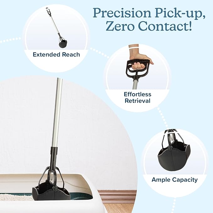 Long‑Handle Pet Pooper Scooper for Dogs & Cats - Image 3