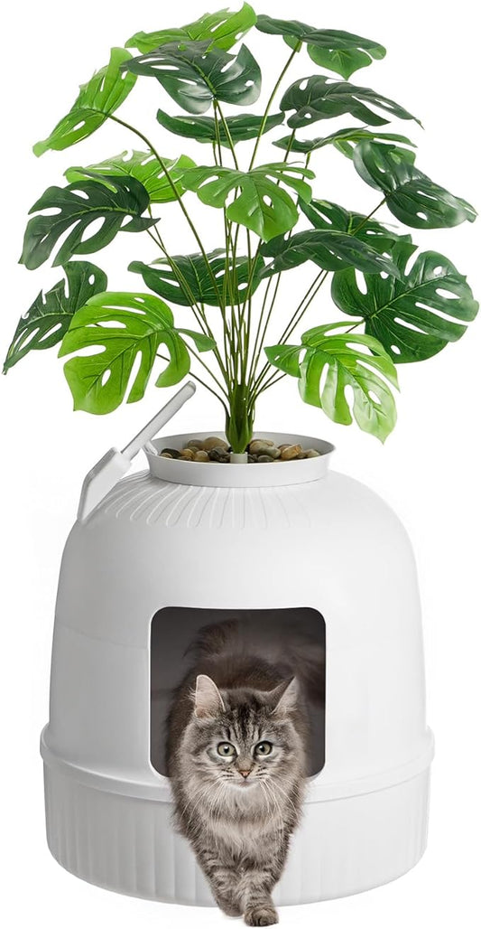 Lifewit Cat Litter Box, Hidden Enclosure Litter Tray by Lifewit