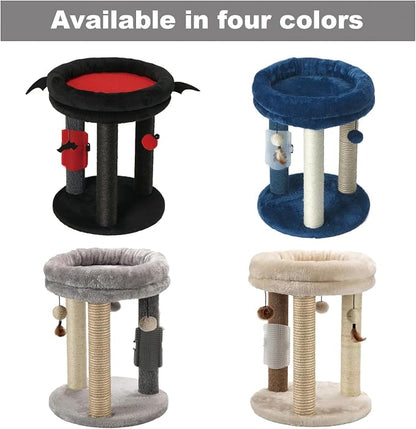 MECOOL 4in1 Small Cat Tree, Scratching Post - Image 8