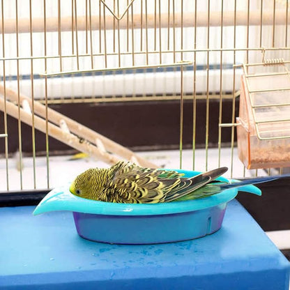 Mygeromon Bird Bath for Cage-Small Tub Bowl for Hang Inside Cage Birdbath - Image 7