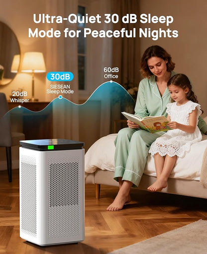 Air Purifiers for Home Large Rooms up to 3500 Ft², H13 True HEPA 0.1 Micron - Image 4