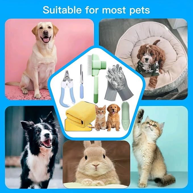 Cat Grooming Kit- 6PCS include Dog Brush - Image 7