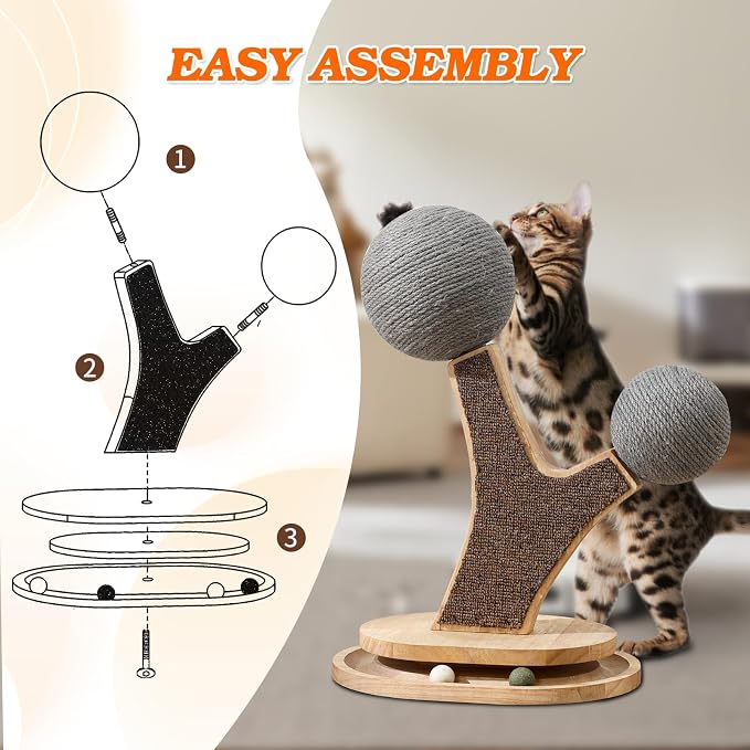 Tree-Shaped Cat Scratching Post - Image 5