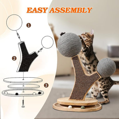 Tree-Shaped Cat Scratching Post - Image 5