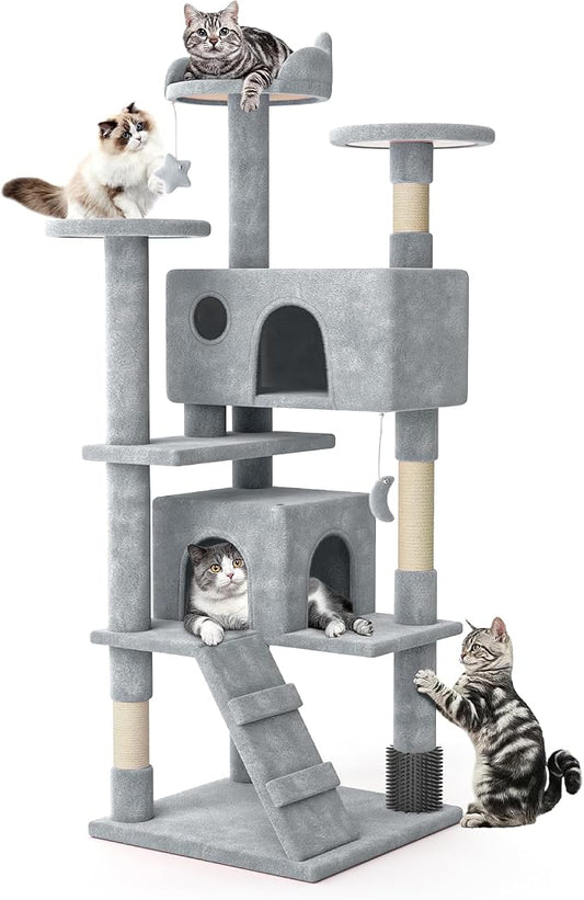 MoNiBloom 60 Inch Cat Tree Tower by Monibloom