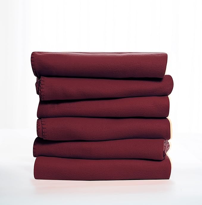 Fleece Throw Blanket Set Bulk for Travel Kids Outdoor Wedding Pet - Image 2