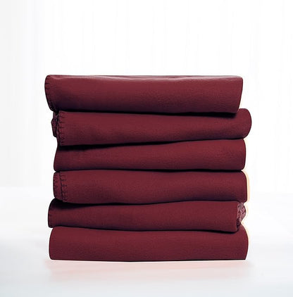 Fleece Throw Blanket Set Bulk for Travel Kids Outdoor Wedding Pet - Image 2
