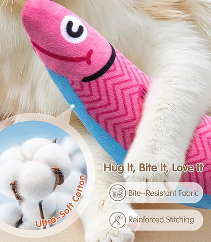 PetBusy Cat Toys with Interactive Soft Chew Kicker Cat Toys - Image 6