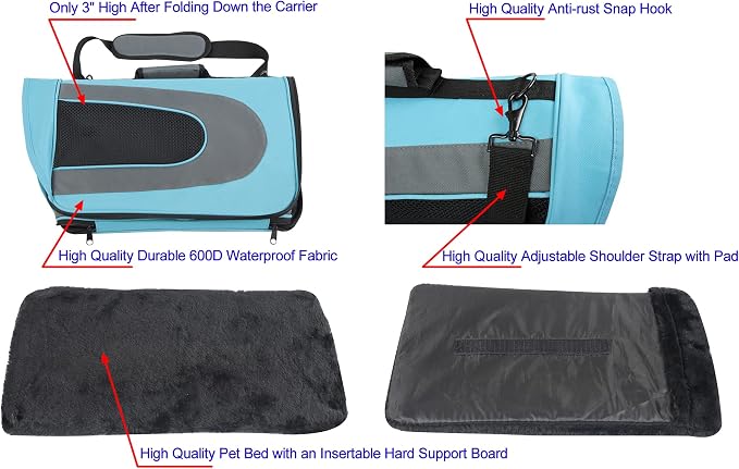 EliteField Deluxe Soft Pet Carrier - Image 5